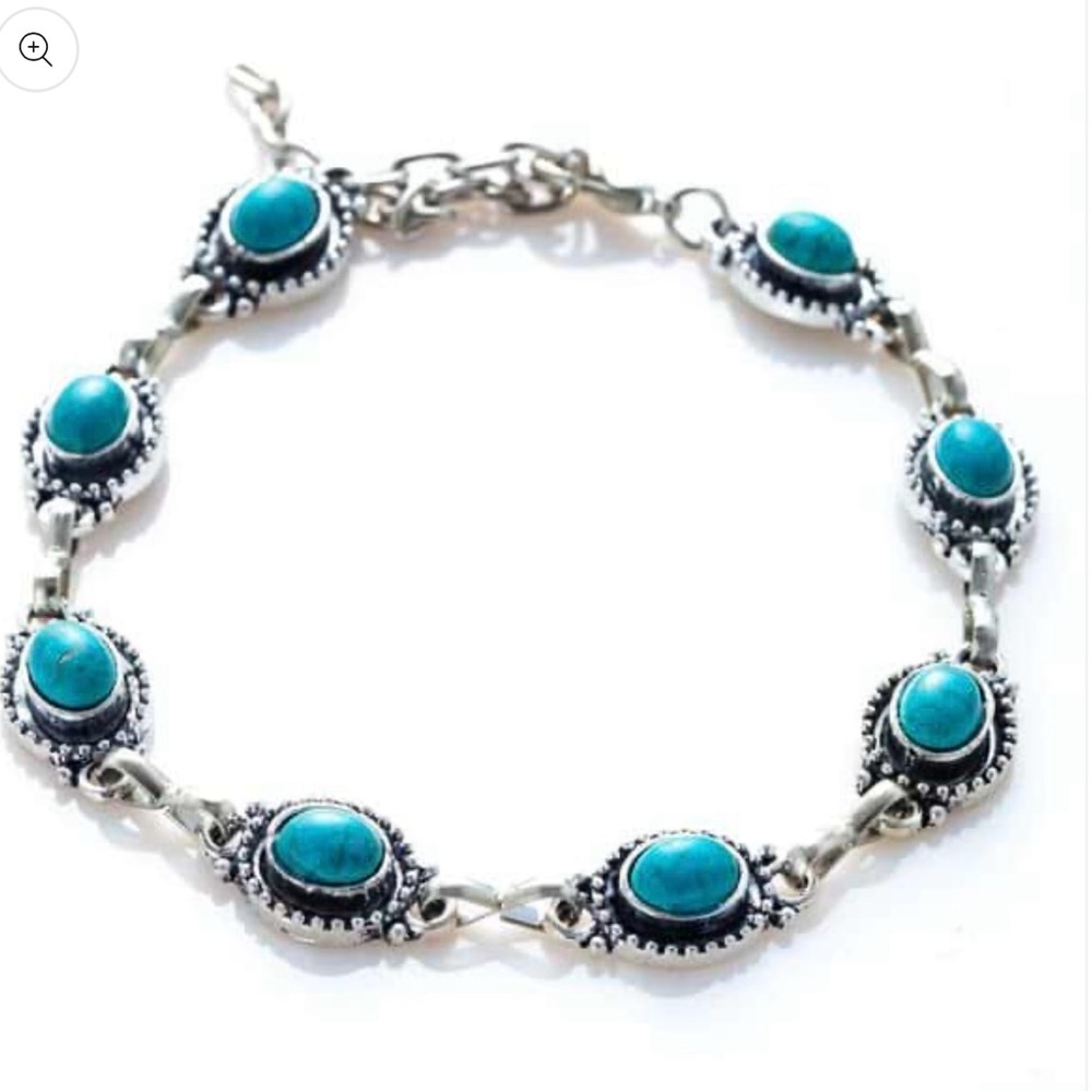 Bohemian  beautiful Turquoise Anklet